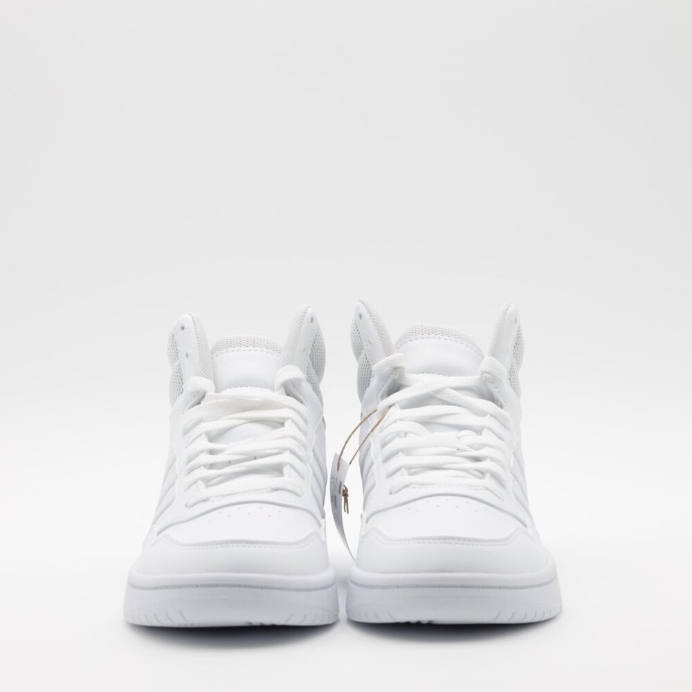 Adidas Women's Basketball Comfort Hoops 3.0‎ Mid Top Classic Shoes White Size 8 - Picture 9 of 12